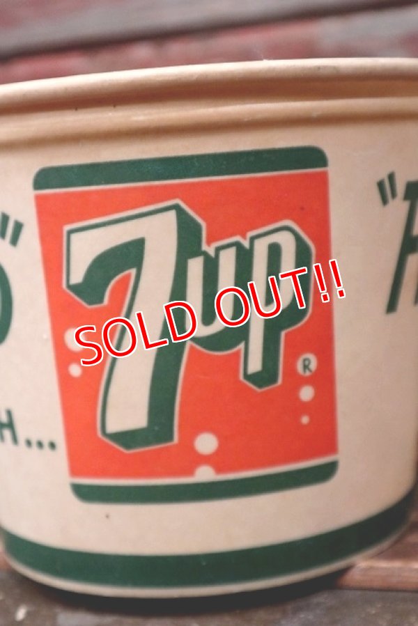 画像2: dp-220401-277 7up / 1950's Large Wax Cup