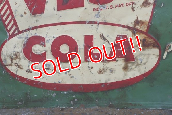 画像4: dp-220401-05 VESS COLA / 1940's Metal Sign