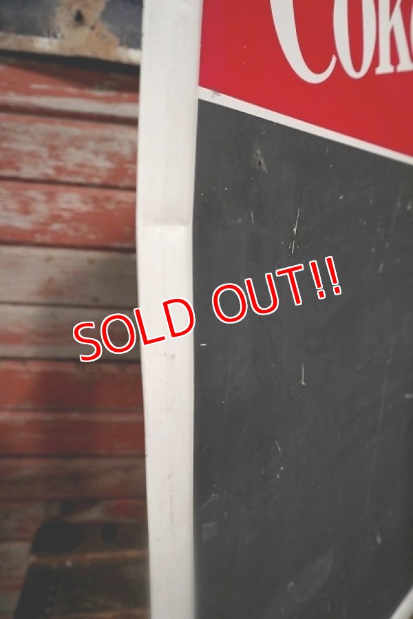 画像8: dp-220401-42 Coca Cola / 1984 "Coke is it!"  Menu Chalk Board Sign