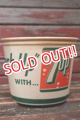 画像: dp-220401-277 7up / 1950's Large Wax Cup