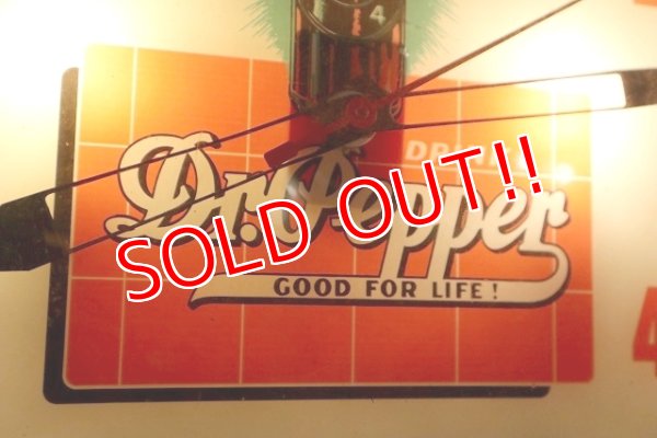 画像2: dp-220401-30 Dr. Pepper / 1940's PAM CLOCK