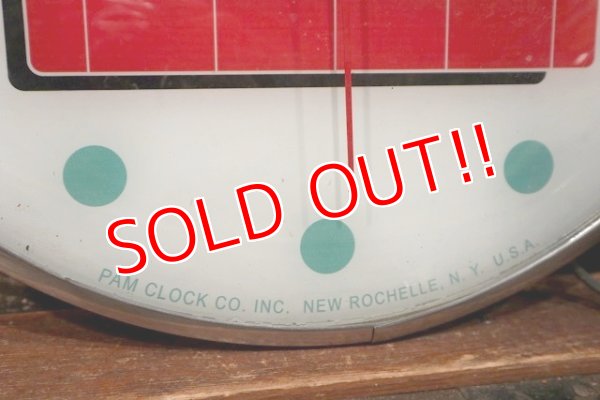 画像6: dp-220401-30 Dr. Pepper / 1940's PAM CLOCK