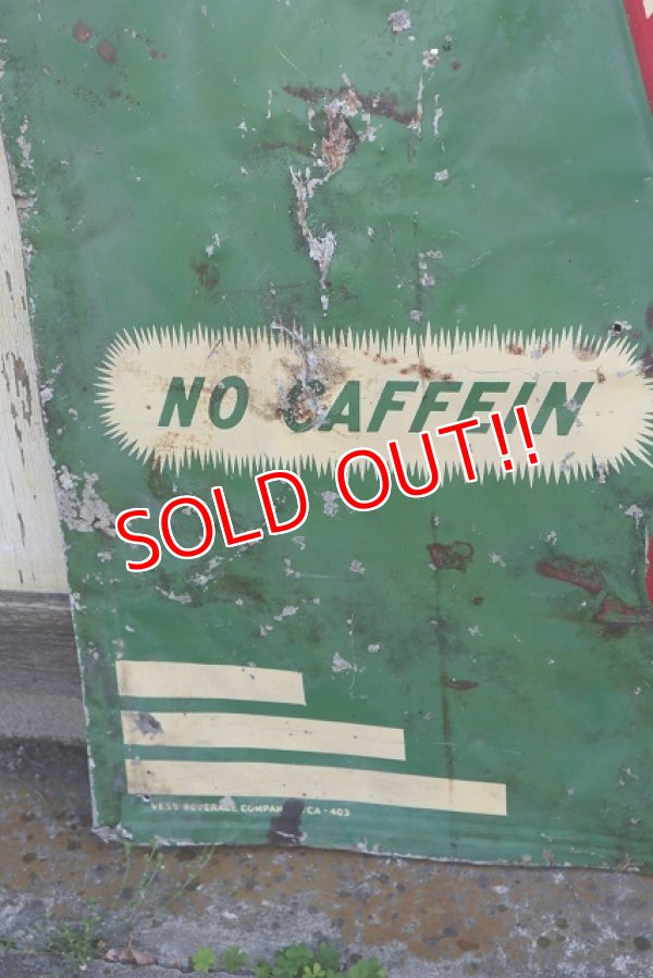 画像8: dp-220401-05 VESS COLA / 1940's Metal Sign