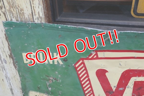 画像7: dp-220401-05 VESS COLA / 1940's Metal Sign