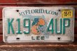 画像1: nt-220421-01 License Plate "FLORIDA"