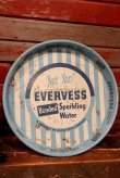 画像1: dp-220401-272 EVERVESS SPARKLING WATER / 1950's Serving Tin Tray