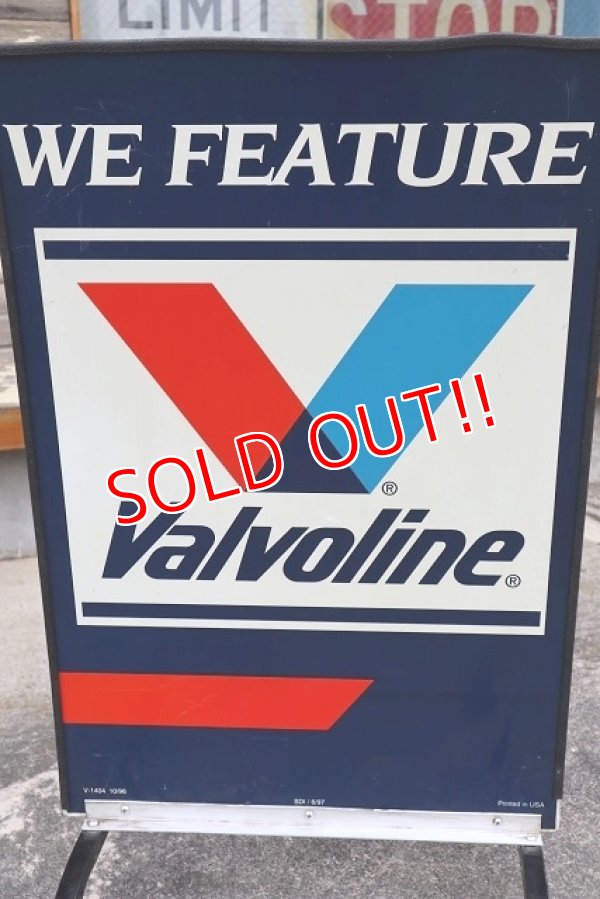 画像2: dp-220401-06 Valvoline / 1990's Stand Sign