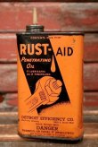 画像1: dp-220401-13 RUST-AID / Vintage PENETRATING OIL Can