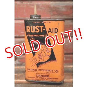 画像: dp-220401-13 RUST-AID / Vintage PENETRATING OIL Can