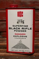 画像: dp-220301-102 SUPERFINE BLACK RIFLE POWDER / Vintage Can