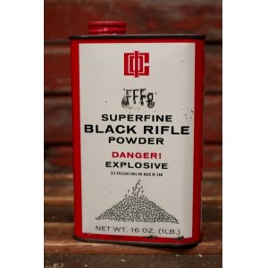 画像: dp-220301-102 SUPERFINE BLACK RIFLE POWDER / Vintage Can