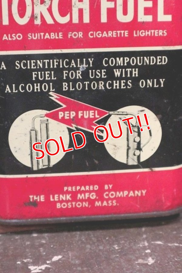 画像2: dp-220401-237 Lenk / Vintage TORCH FUEL Can