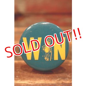 画像: ct-220401-97 PLANTERS / MR. PEANUT Vintage Pinback "WIN"