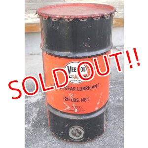 画像: dp-220401-40 VEEDOL / 1950's-1960's 16 U.S.GALLONS CAN