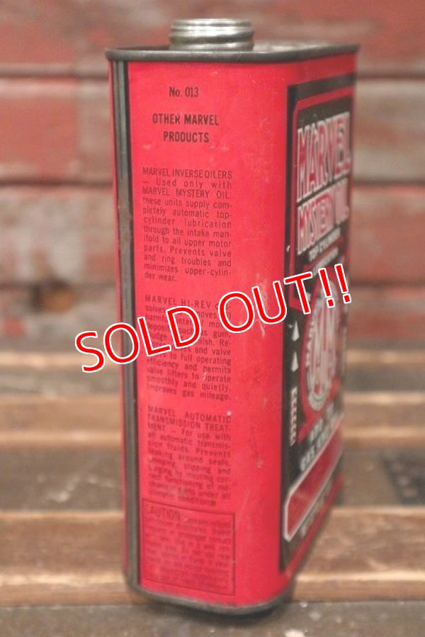 画像4: dp-220401-242 MARVEL MYSTERY OIL / ADD TO GAS AND OIL 1 U.S.QUART Can