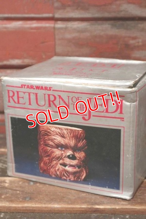 画像8: ct-220401-115 STAR WARS RETURN OF THE JEDI / Sigma 1980's Chewbacca Ceramic Mug