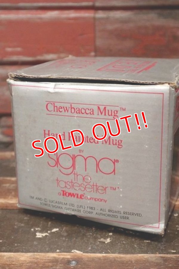 画像9: ct-220401-115 STAR WARS RETURN OF THE JEDI / Sigma 1980's Chewbacca Ceramic Mug