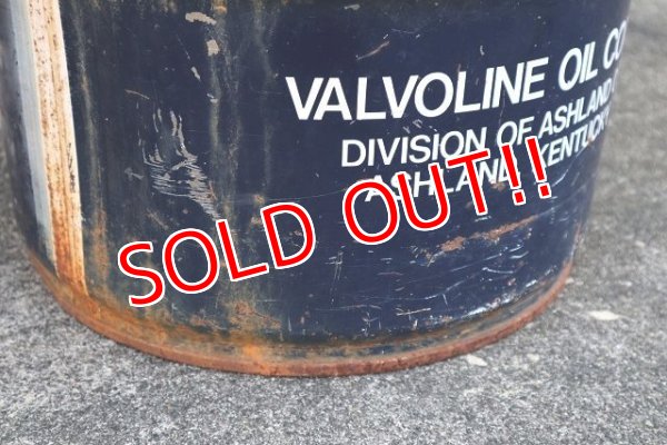 画像7: dp-220401-45 Valvoline / 1980's 16 U.S.GALLONS CAN