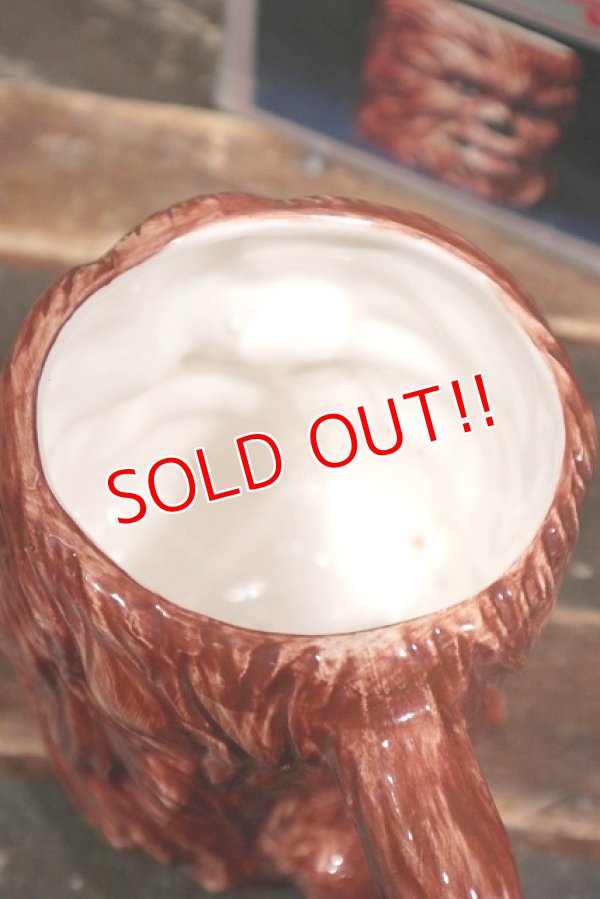 画像6: ct-220401-115 STAR WARS RETURN OF THE JEDI / Sigma 1980's Chewbacca Ceramic Mug