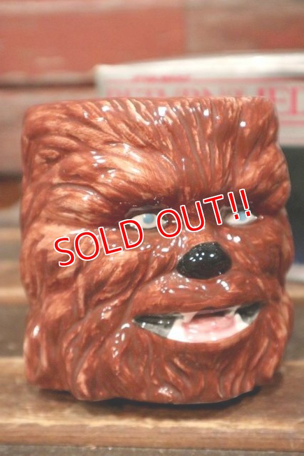 画像2: ct-220401-115 STAR WARS RETURN OF THE JEDI / Sigma 1980's Chewbacca Ceramic Mug