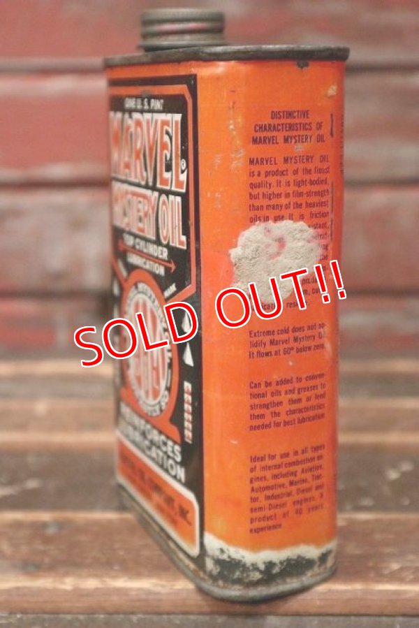 画像3: dp-220401-90 MARVEL MYSTERY OIL / REINFORCES LUBRICATION 1 U.S.PINT Can