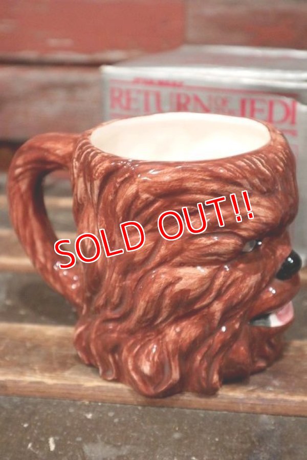 画像3: ct-220401-115 STAR WARS RETURN OF THE JEDI / Sigma 1980's Chewbacca Ceramic Mug