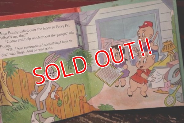 画像2: ct-220401-105 Bugs Bunny / A Golden Tell-A-Tale Book 1986 "BUGS BUNNY Rides Again"