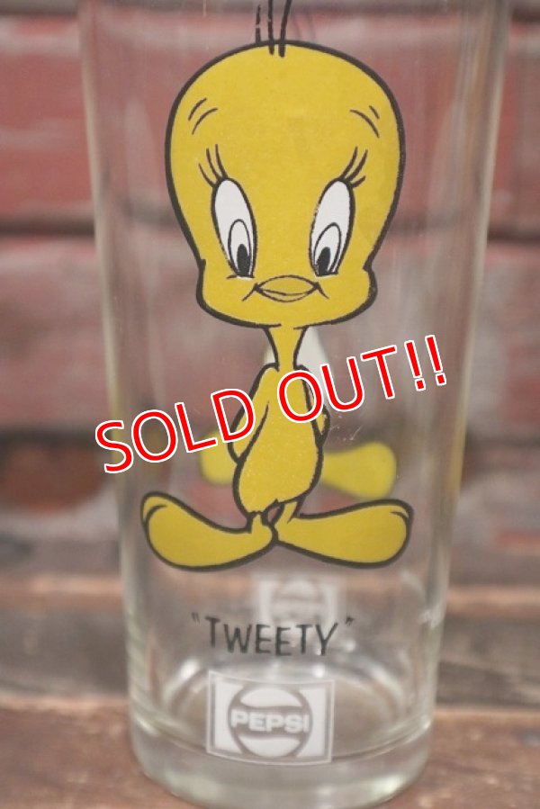 画像3: gs-220401-122 Tweety / PEPSI 1973 Collector Series Glass