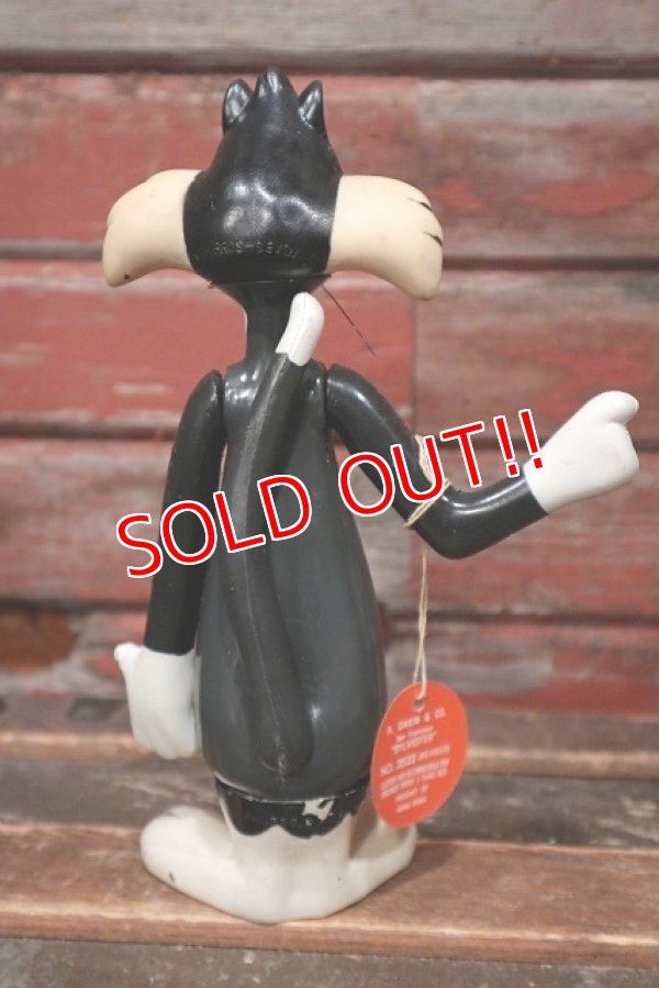 画像6: ct-220401-69 Sylvester / DAKIN 1970's Figure w/ Bag