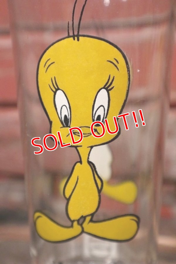 画像2: gs-220401-122 Tweety / PEPSI 1973 Collector Series Glass