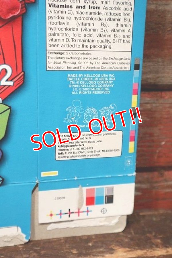 画像5: ct-220401-78 Kellogg's / RICE KRISPIES 1995 THE CAT IN THE HAT Cereal Box