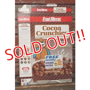 画像: ct-220401-78 FRED MEYER / Cocoa Crunchies 1999 Cereal Box