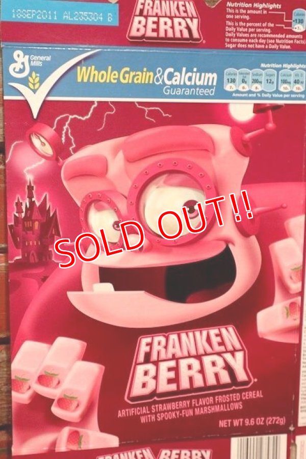 画像2: ct-220401-78 General Mills / FRANKEN BERRY 2010 Cereal Box
