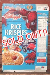 画像: ct-220401-78 Kellogg's / RICE KRISPIES 2002 SPIDER-MAN Cereal Box