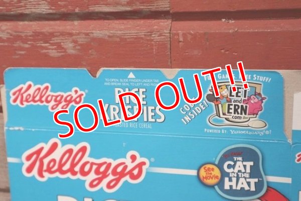 画像4: ct-220401-78 Kellogg's / RICE KRISPIES 1995 THE CAT IN THE HAT Cereal Box