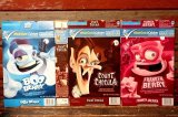 画像: ct-220401-78 General Mills / BOO BERRY, COUNT CHOCULA and FRANKEN BERRY 2010 Cereal Box