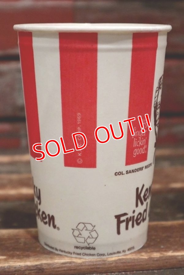画像4: dp-220401-44 Kentucky Fried Chicken(KFC) / 1960's Wax Cup