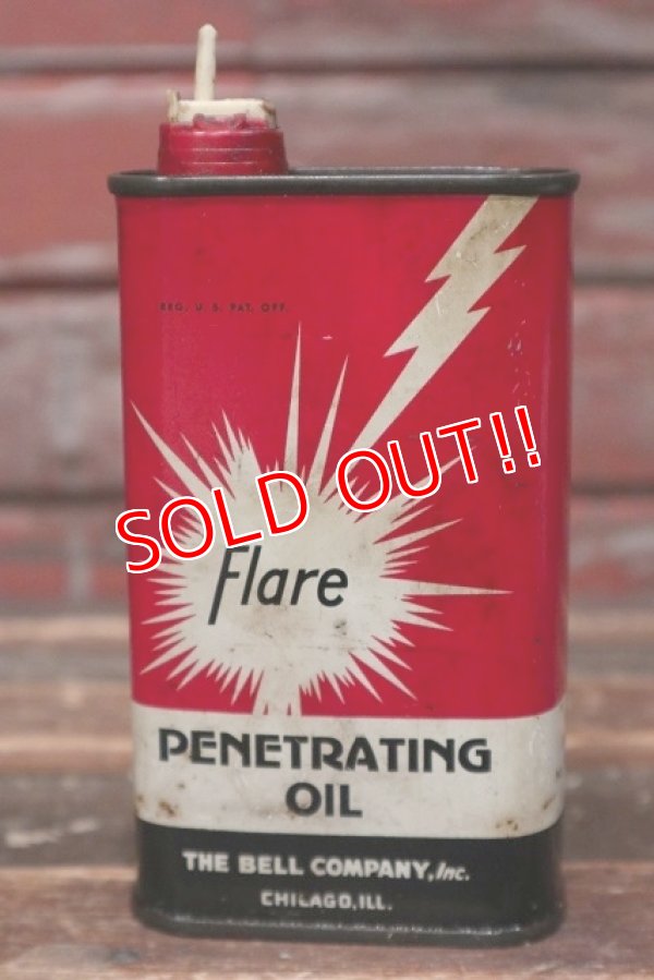 画像1: dp-220401-132 Flare / PENETRATING OIL Vintage Can