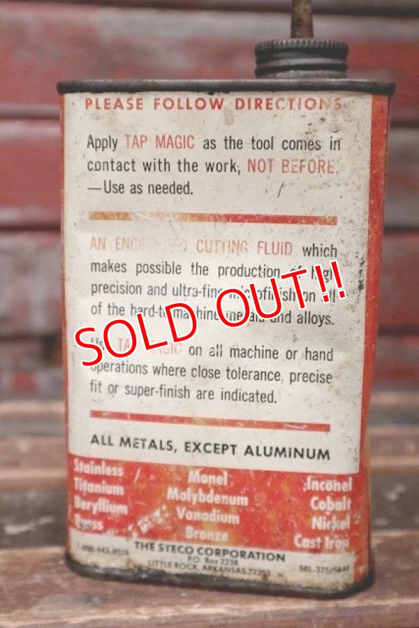 画像3: dp-220401-198 TAP MAGIC / Cutting Fluid Vintage Can