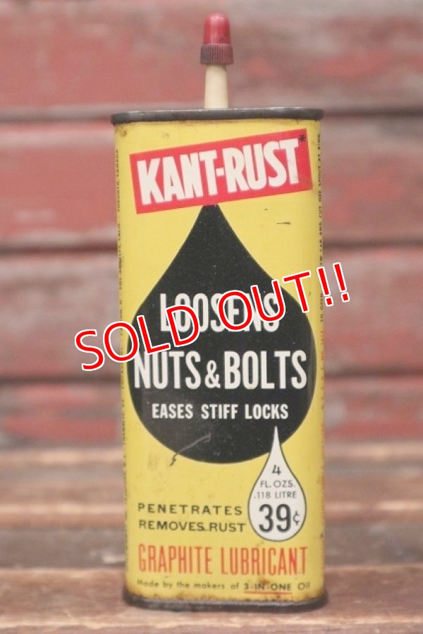 画像1: dp-220401-175 KANT-RUST / LOOSENES NUTS & BOLTS Vintage Handy Oil Can