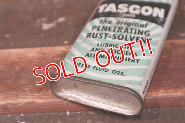 画像6: dp-220401-181 Cabot's TASGON / PENETRATING RUST-SILVENT Vintage Handy Can