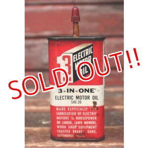 画像: dp-220401-155 3-IN-ONE / ELECTRIC MOTOR OIL Vintage Handy Can
