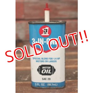 画像: dp-220401-241 3-IN-ONE / MOTOR OIL Vintage Can
