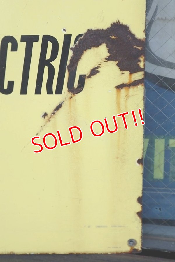 画像7: ct-220501-01 Reddy Kilowatt / 1960's Massachusetts Electric Porcelain Sign