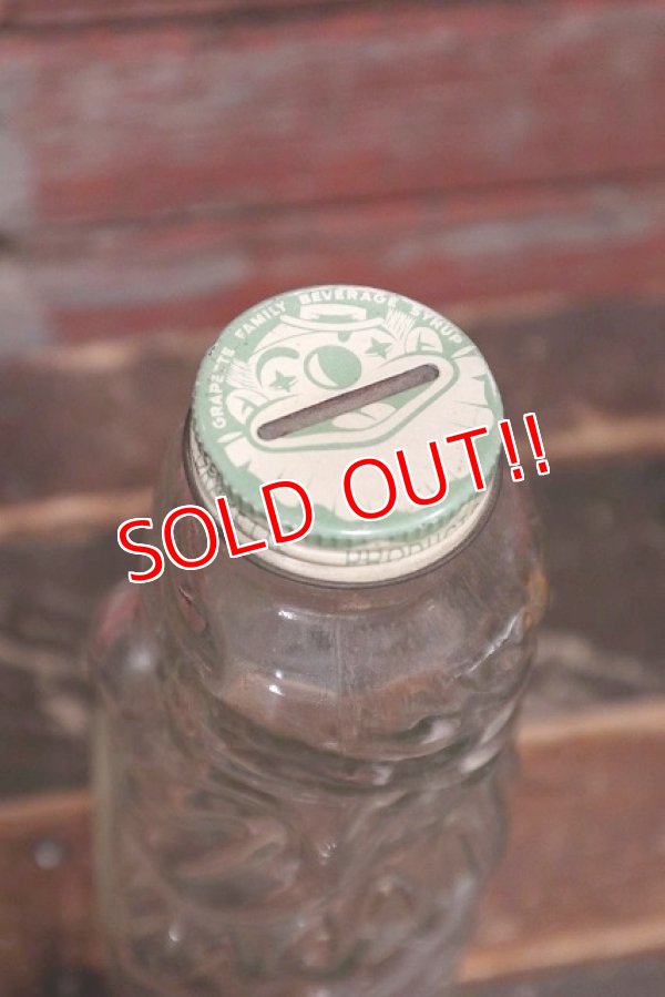 画像6: dp-220501-02 grapette Lymette / 1950's Clown Syrup Bottle 