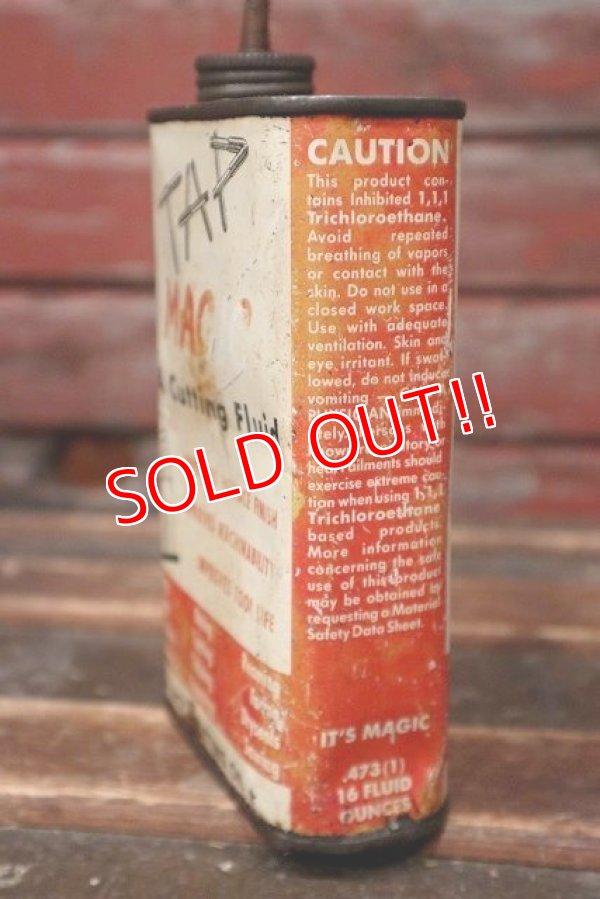 画像5: dp-220401-198 TAP MAGIC / Cutting Fluid Vintage Can