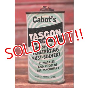 画像: dp-220401-181 Cabot's TASGON / PENETRATING RUST-SILVENT Vintage Handy Can