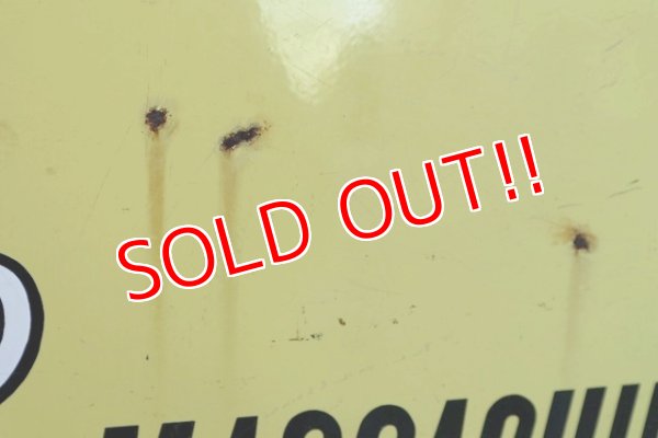 画像8: ct-220501-01 Reddy Kilowatt / 1960's Massachusetts Electric Porcelain Sign