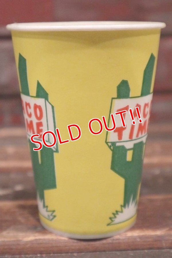 画像3: dp-220401-44 TACO TIME / Vintage Wax Cup