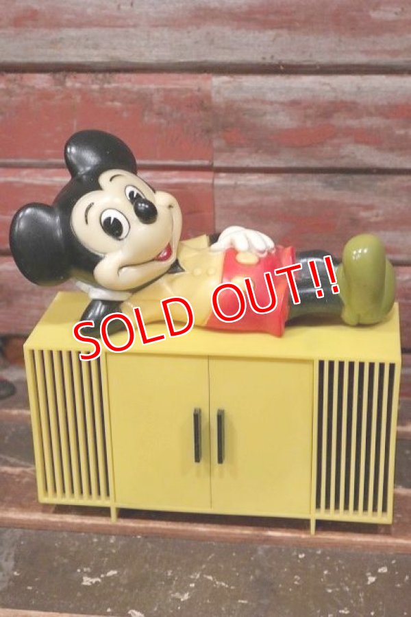 画像1: ct-220501-17 Mickey Mouse / Concept 2000 1970's HI-FI Radio